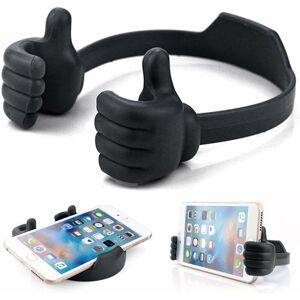 Héloise - Thumbs Up Desk Phone Holder, Universal Flexible Desk Phone Holder, Cell Phone Desk Stand Phone Holder for iPhone iPad Samsung and Huawei