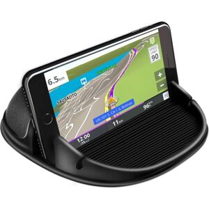 LONGZIMING Car Mobile Phone Holder, Mobile Phone Holder for Non-Slip Dashboard Devices Compatible for Other Smartphone (Black)
