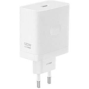Charger - REALME - SUPERVOOC 120W - Fast Recovery - Universal - White Charger - REALME - SUPERVOOC 120W - Fast Recovery - Universal - White