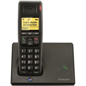 VOW Bt Div7110 Plus Single Dect Blk - BT61473