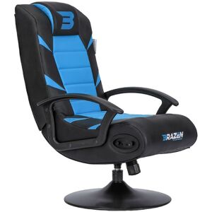 BRAZEN GAMING CHAIRS BraZen Pride 2.1 Bluetooth Surround Sound Gaming Chair - Blue