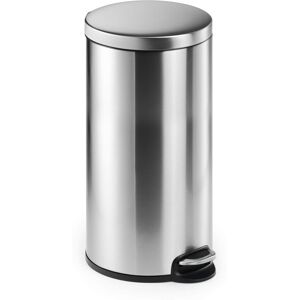 Durable - Stainless Steel Pedalbin 30L