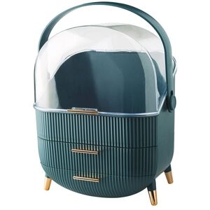 Linghhang - Green)Multifunctional Makeup and Skin Care Products Storage Box Finishing Box for Bedroom Bathroom