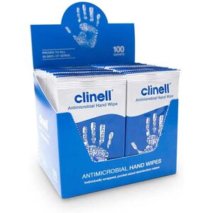 Clinell - Special Goods antibacterial hand wipes individually wrapped -