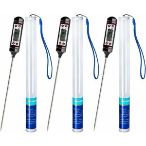 Denuotop - Thermometer, Universal Household Kitchen Thermometer, Digital Cooking Thermometer, Meat Thermometer, 50 ° c - 300 ° c, ° c / ° f