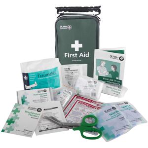 St John Ambulance BS 8599-1 Compliant Travel & Motoring First Aid Kit - Zenith Pouch