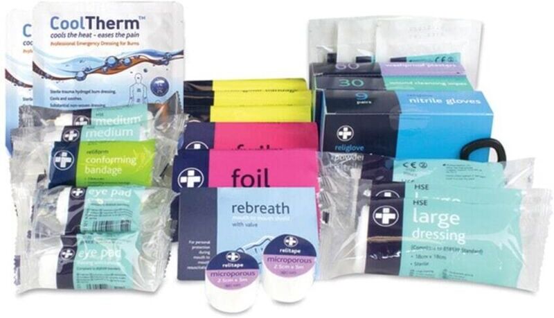Reliance Medical Reliance First Aid Refill for Workplace Medium Kit BS8599-1