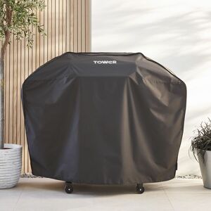 Tower - T978525COV Three Burner Gas bbq Cover, Waterproof and Windproof, Black