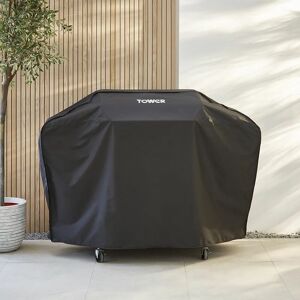 T978526COV Four Burner Gas bbq Cover, Waterproof and Windproof, Black - Tower