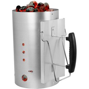 ASAB BBQ Chimney Starter Charcoal Metal Instant Fast Barbecue Fire Lighter LARGE