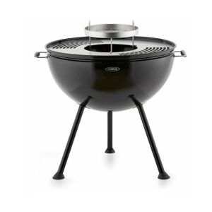T978512 Sphere Fire Pit and bbq Grill, Black - Tower