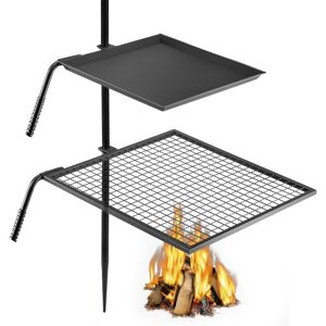 Swivel Grill Campfire Swivel Grill Heavy Duty Over Fire Grill for bbq - Vevor