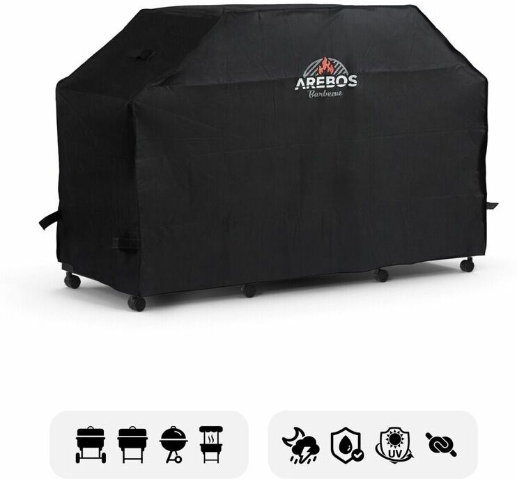 AREBOS barbecue bonnet barbecue cover gas barbecue cover rainproof BBQ cover cover protective cover dustproof barbecue cover barbecue protection 147