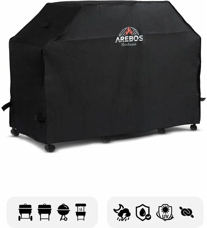 AREBOS barbecue bonnet barbecue cover gas barbecue cover rainproof BBQ cover cover protective cover dustproof barbecue cover barbecue protection 163