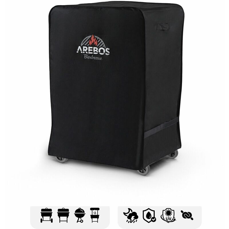AREBOS Barbecue bonnet barbecue cover gas barbecue cover rainproof bbq cover cover protective cover dustproof barbecue cover barbecue protection 76 x 66 x