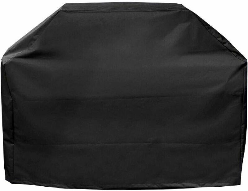 HOOPZI Barbecue and plancha cover Waterproof Barbecue Cover bbq Protective Tarpaulin Grill Cover with Storage Bag for Anti-Uv Anti-Dust Anti-Moisture (150cm