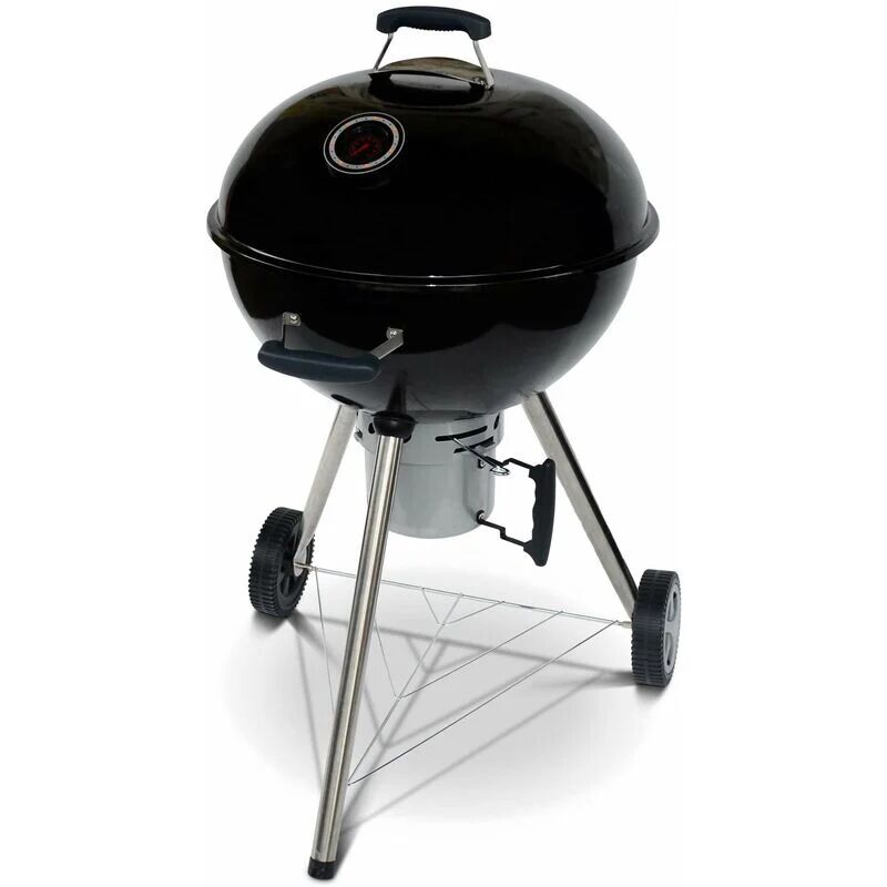 Sweeek - Premium charcoal kettle barbecue, 68x72x102cm - Charles - Black
