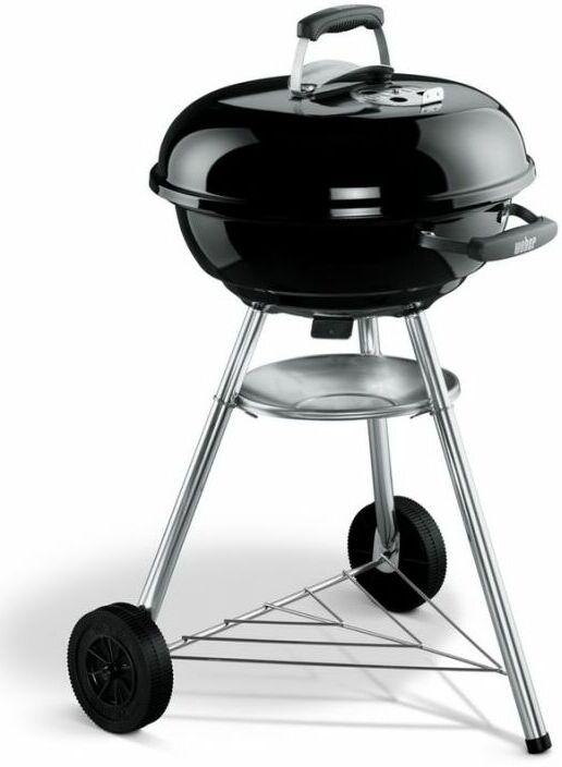 Compact Barbecue Kettle Charcoal Black - Weber