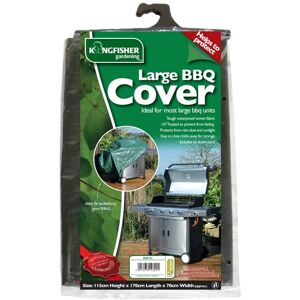 Kingfisher - Extra Large xl bbq Barbecue Cover Green Garden Furniture