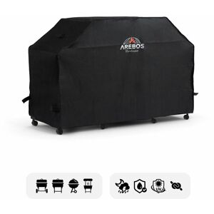 AREBOS Barbecue bonnet barbecue cover gas barbecue cover rainproof bbq cover cover protective cover dustproof barbecue cover barbecue protection 147 x 61 x