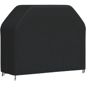 Bbq Cover 147x61x112 cm Black 420D Oxford Vidaxl Black