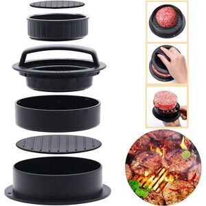 AlwaysH Hamburger Press 3 in 1 Hamburger Press Burger Press Hamburger Press for Perfect Burger Patties or Meatballs Heavy Duty Grill Accessories P