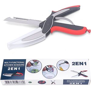 DENUOTOP Heavy Duty Detachable 2-in-1 Kitchen Scissors - Multi-Purpose Scissors with Stainless Steel Blades for Chicken, Poultry, Fish, Meat, Vegetables,