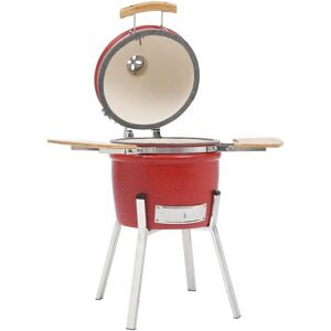 Kamado Barbecue Grill Smoker Ceramic 81 cm - Hommoo