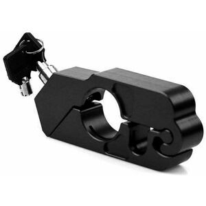 Motorcycle Brake Lock, Aluminum Alloy Motorcycle Handlebar Lock Anti-theft Lock Security Lock(Black) Denuotop