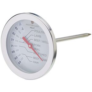 Masterclass Master Class Deluxe Stainless Steel Oven Meat Thermometer 10cm