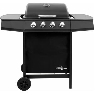 BERKFIELD HOME Mayfair Gas BBQ Grill with 4 Burners Black (FR/BE/IT/UK/NL only)