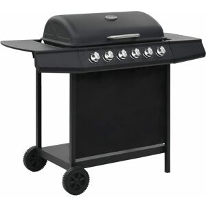 BERKFIELD HOME Mayfair Gas bbq Grill with 6 Cooking Zones Steel Black