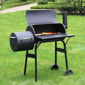 Livingandhome - Outdoor Smoker Barbecue Charcoal Portable bbq Grill