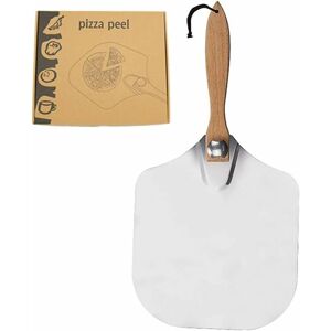 TINOR Pizza Peel, Pizza Paddle with Foldable Wood Handle for Easy Storage, Gourmet Luxury Pizza Turning Peel for Baking Homemade Pizza,for Bread & Cake