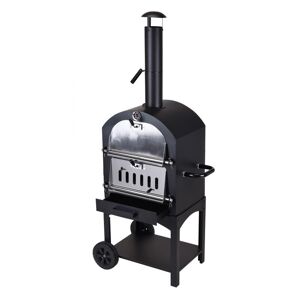 URBN-GARDEN Bbq Pizza Oven Black Progarden Black