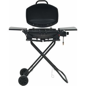 BERKFIELD HOME Royalton Portable Gas bbq Grill with Cooking Zone Black