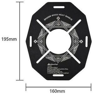 Woosien - Trip Cam Stove Board Less Steel Burner Anti-ing Hollow For Outdoor Cam Array