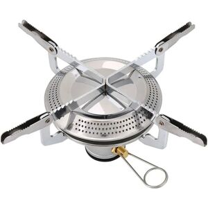 AOUGO Ultralight Portable Foldable Titanium Alloy Camping Gas Stove