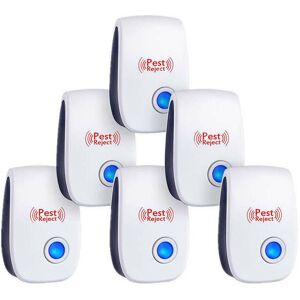 Ultrasonic Electronic Pest Repeller Ultrasonic Pest Repeller 6 Pack Denuotop