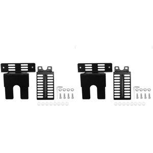 TLILY 4 pcs Stainless Steel Rotisserie Motor Bracket Set Universal Barbecue Motor Support Plates Outdoor Camping bbq Tools