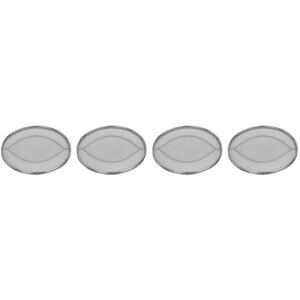 TLILY 4X Stainless Steel Splatter Shield for Foodi FG551, Smart xl 6 in 1 Indoor Grill Accessories Reusable