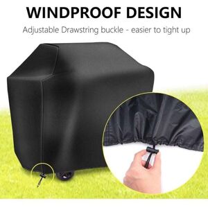 ZVD - Housse de Barbecue Imperméable, Protection bbq Anti-UV pour Weber, Holland, 145 x 61 x 117 cm, avec Brosse