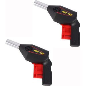 MEMKEY 2 Pack Manual Grill Blower, Portable Grill Fan, Suitable for Outdoor Cooking, Barbecue, Fireplace MEMKEY 2 Pack Manual Grill Blower, Portable Grill Fan, Suitable for Outdoor Cooking, Barbecue, Fireplace