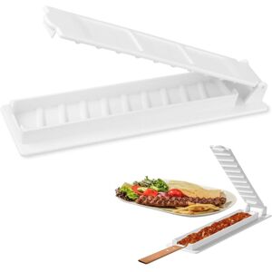 Kebab Maker Machine, Reusable Plastic Kebab Press Easy bbq Kebab Maker Skewer Maker Press Kebab Maker Grill for Handmade Kebab bbq Party - Alwaysh Kebab Maker Machine, Reusable Plastic Kebab Press Easy bbq Kebab Maker Skewer Maker Press Kebab Maker Grill for Handmade Kebab bbq Party - Alwaysh