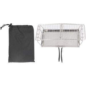 GROOFOO Camp Stove Toaster Stainless Steel Foldable Portable Camp Stove Toaster Tray Rack for Outdoor GROOFOO Camp Stove Toaster Stainless Steel Foldable Portable Camp Stove Toaster Tray Rack for Outdoor