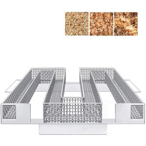 Coavas - Cold Smoke Generator, Cold Smoke Generator, Stainless Steel Cold Smoke Generator for Smoker, Cold Smoke Generator, Food Smoker for Kettle, Coavas - Cold Smoke Generator, Cold Smoke Generator, Stainless Steel Cold Smoke Generator for Smoker, Cold Smoke Generator, Food Smoker for Kettle,