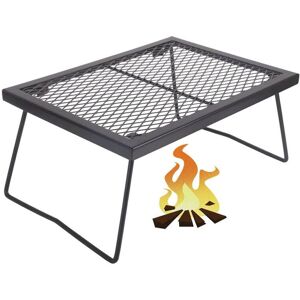 Lune - Collapsible Campfire bbq Grill - Portable Camping Grill Over Fire Heavy Duty Steel Charcoal Grill (43cm x 31cm) Lune - Collapsible Campfire bbq Grill - Portable Camping Grill Over Fire Heavy Duty Steel Charcoal Grill (43cm x 31cm)