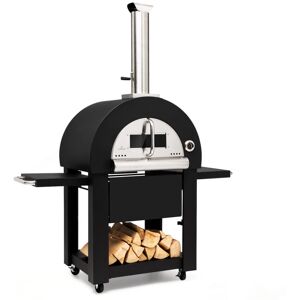 KLARSTEIN Diavolo Napoletana Pizza Oven Wood Stove Stainless Steel KLARSTEIN Diavolo Napoletana Pizza Oven Wood Stove Stainless Steel
