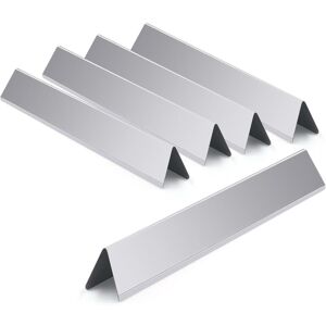 COOCHEER Flavorizer Bars for Weber Genesis 300, E-310, and E-330 Series Grills (2011-2016), 17.5" Long, Burner Cap Replacement Parts, 5-Pack COOCHEER Flavorizer Bars for Weber Genesis 300, E-310, and E-330 Series Grills (2011-2016), 17.5" Long, Burner Cap Replacement Parts, 5-Pack