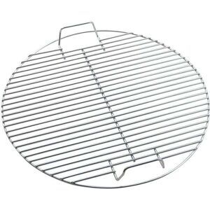 GROOFOO Grille de Barbecue Circulaire en Acier Inoxydable - Portable pour la Maison (44.5cm) GROOFOO Grille de Barbecue Circulaire en Acier Inoxydable - Portable pour la Maison (44.5cm)